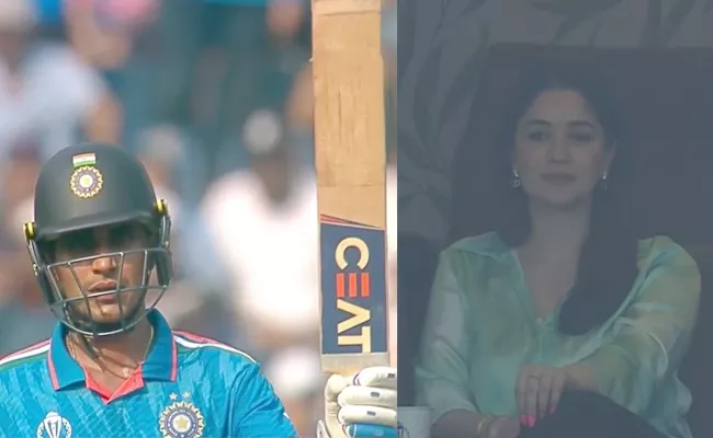 Sara Tendulkar In Attendance To Watch India-srilanka match - Sakshi