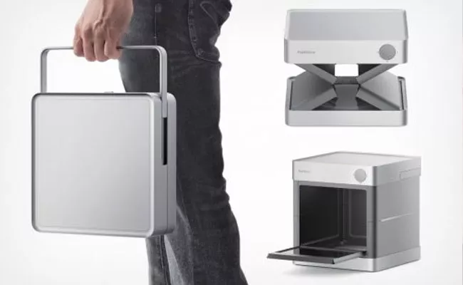 Japanese Company Launches New Portable Microwave - Sakshi