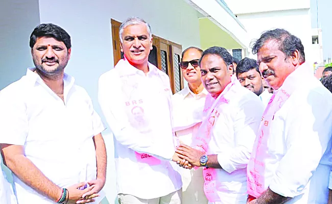 Minister Harish rao Sensational Comments on Congress Party - Sakshi