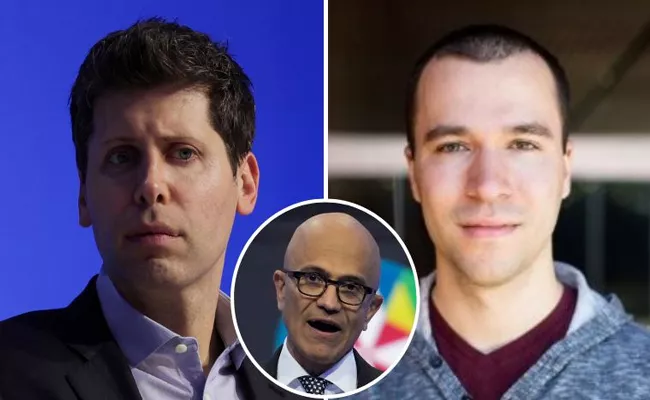 Sam Altman, Greg Brockman to join Microsoft - Sakshi