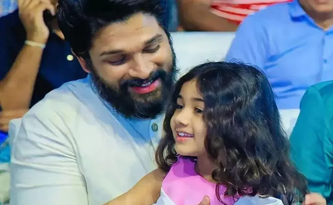 Allu Arjun Wishes On Her Daughter Allu Arha Birthday Special - Sakshi