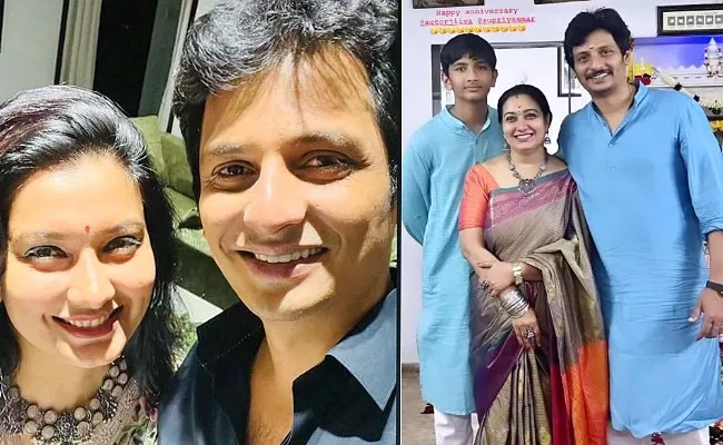 Kollywood Hero Jiiva Special Wishes On Her Marriage Anniversery - Sakshi