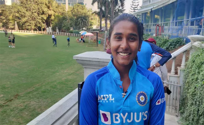 Hyderabad Women Cricketer Gongadi Trisha Selected To India A Team For England T20 Series - Sakshi