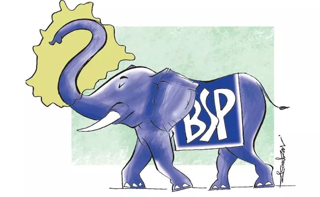 BSP is trying to show its presence - Sakshi