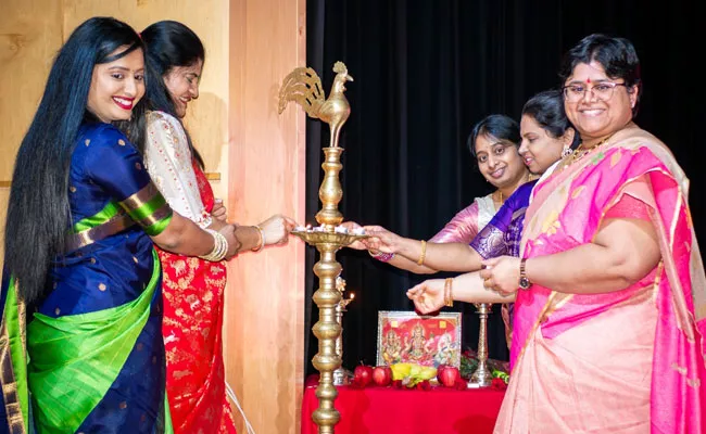 Diwali Celebrations Were Held At Canada Toronto Durham Telugu Club - Sakshi