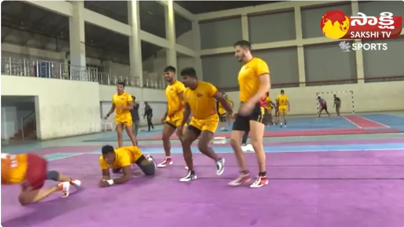 Telugu Titans Started Practice For Pro Kabaddi Season 10