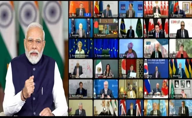 Israel-Hamas war: PM Narendra Modi tells G20 Israel-Hamas conflict must not spread - Sakshi