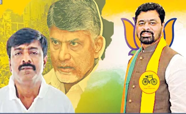 TDP leader BTech Ravi arrested in the case of beating the police - Sakshi