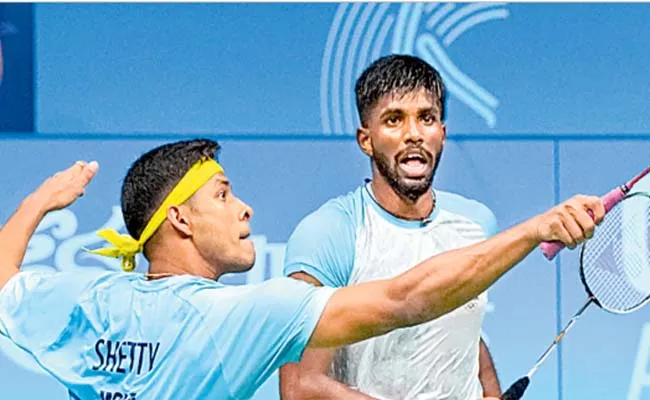 Top seeded Indian duo in semi final - Sakshi