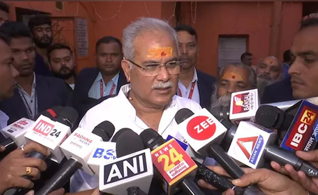 We also built Ram temples but didn not seek votes in his name Chhattisgarh CM - Sakshi