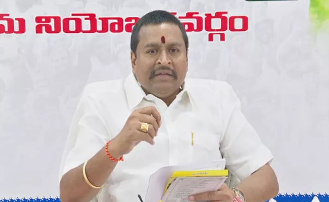 Vellampalli Srinivas Challenge To Chandrababu Pawan And Lokesh - Sakshi