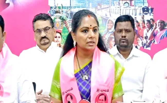 Mlc Kavitha Fires On Modi And Rahul - Sakshi