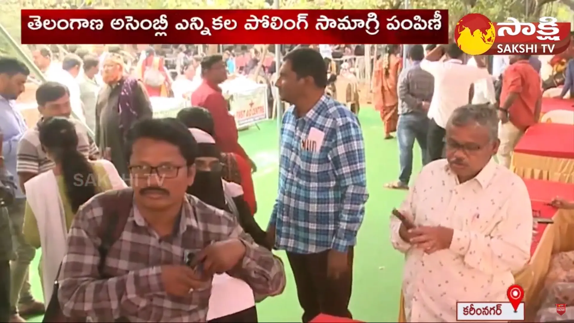 Polling Arrangements at Karimnagar and Khammam Telangana Elections 2023