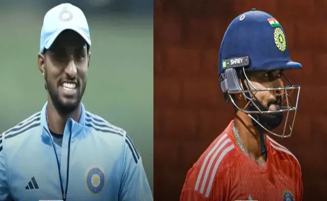 Ind vs Aus 4th T20: Time up for Tilak Shreyas Iyer Dispatches Destructive Batter In - Sakshi