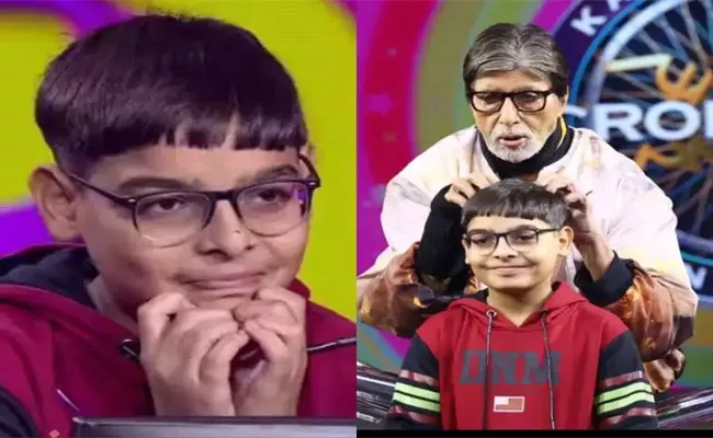 12 Year old Mayank won 1 Crore Rupees at KBC - Sakshi