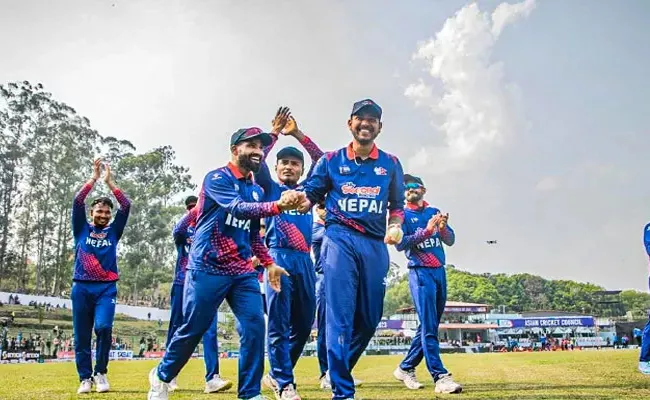 Nepal mark historic achievement by securing berth in T20 World Cup 2024 - Sakshi