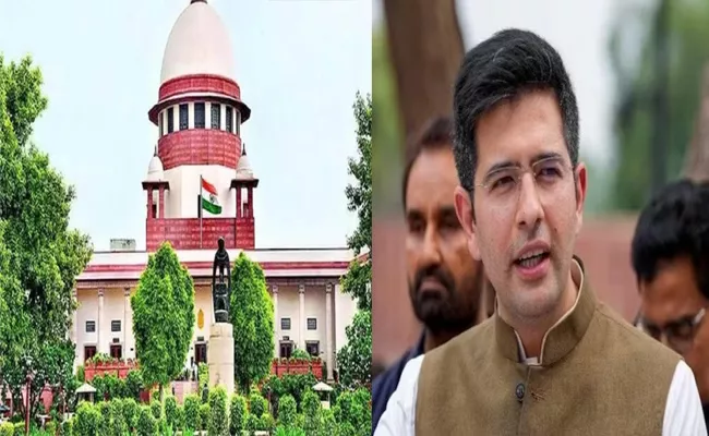 Raghav Chadha Suspension: Supreme Court Suggests Apology To Rajya Sabha Chairman - Sakshi