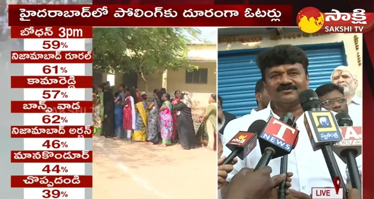 Talasani Srinivas Yadav To Cast His Vote