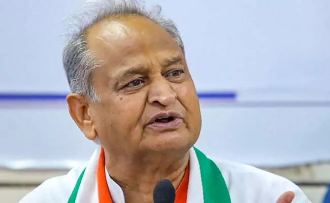 Congress will be voted back to power regardless of exit poll results Rajastan CM Ashok Gehlot - Sakshi