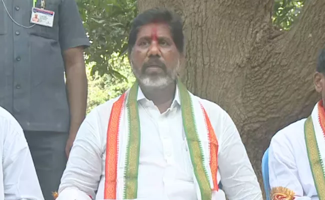 CLP Batti Vikramarka Serious Commnets Over Medigadda Barrage - Sakshi