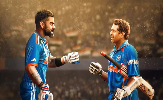 CWC 2023: Comparison Between Virat Kohli And Sachin Tendulkar - Sakshi