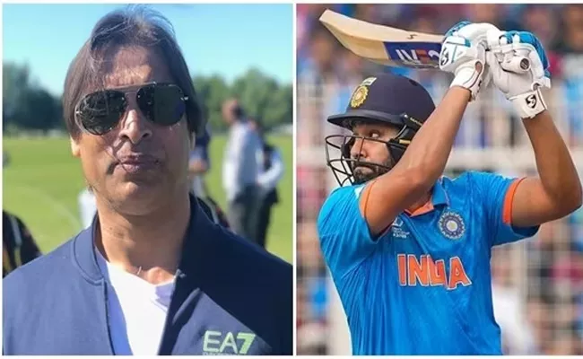 Shoaib Akhtar Backs Rohit Sharma To Slam Off Tabraiz Shamsi - Sakshi