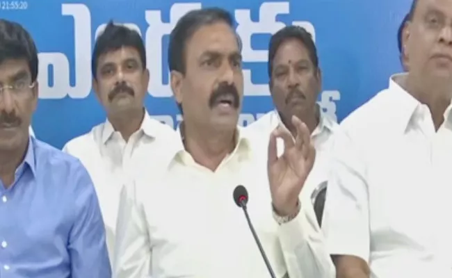 Minister Kakani Govardhan Reddy Comments On Chandrababu - Sakshi