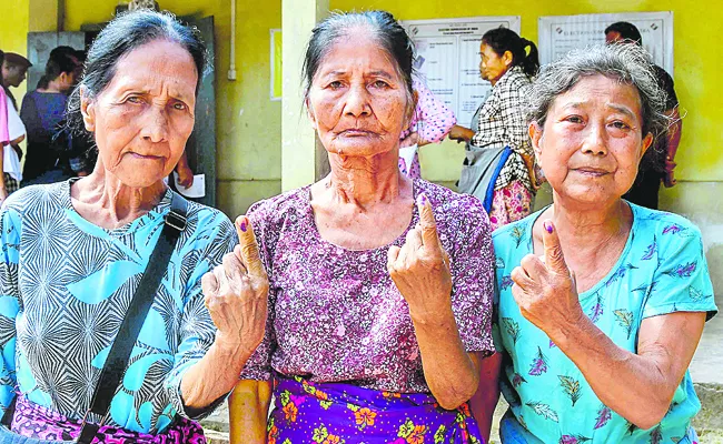 Assembly Elections: Mizoram Record Over 77 percent Turnout - Sakshi