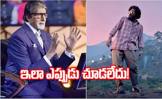 Amitabh Bachchan praises Allu Arjun dance in Pushpa Srivalli song  - Sakshi