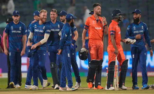 CWC 2023: England Climbs To Seventh Spot, Fans Happy After Their Team Defeating Netherlands - Sakshi