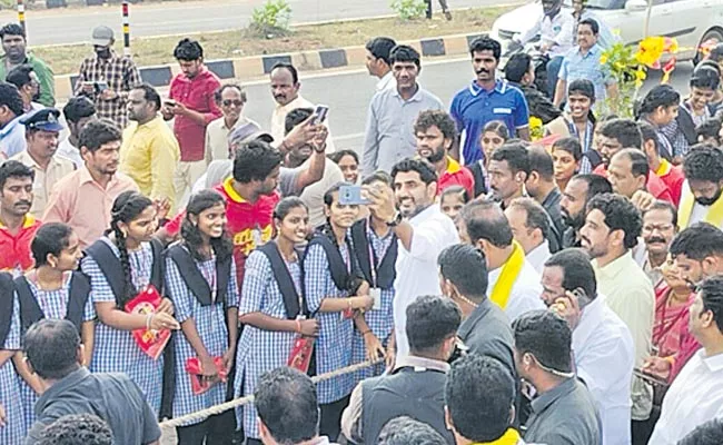 Konaseema: People Are Not Interested In Lokesh Yuvagalam Padayatra - Sakshi