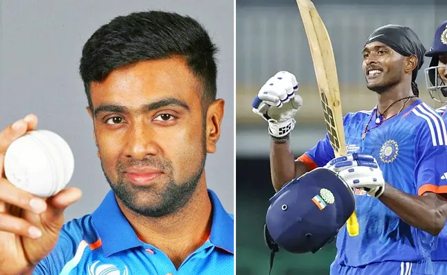 Ravichandran Ashwin lauds Sai Sudharshan after being named in IND vs SA ODI Squad - Sakshi