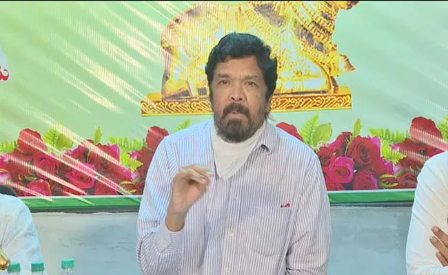 Posani Krishna Murali Press Meet On Nataka Ranga Nandi Awards - Sakshi