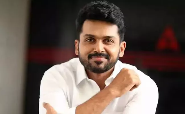 Kerala Elephant Major Role In Karthi New Movie - Sakshi