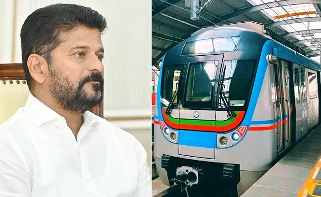 Telangana CM Revanth Reddy Taken Decision For Construction Of Airport Metro Rail - Sakshi