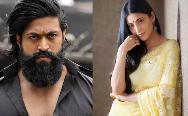 Shruti Haasan Plays Key Role In KGF Fame Yash Latest Movie Toxic - Sakshi