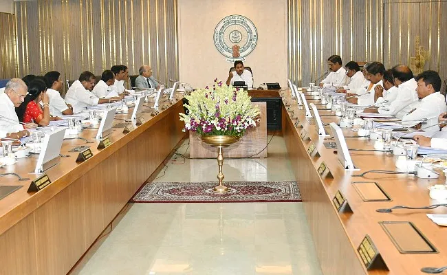 Ap Cabinet Meeting Chaired By Cm Jagan - Sakshi