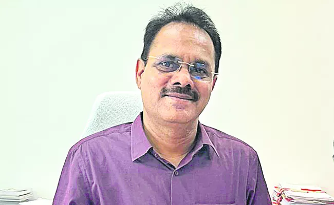 Burra Venkatesham took charge as the Chief Secretary of  Education Department - Sakshi