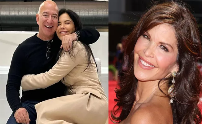 Lauren Sanchez says Jeff Bezos is a monster in the gym - Sakshi