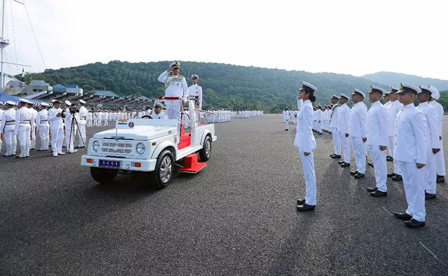 Woman officer to take over command of warship INS Trinkat - Sakshi