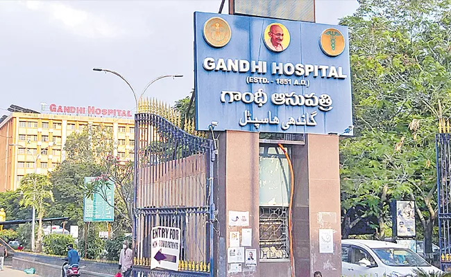 Telangana government sets up special ward at Gandhi Hospital - Sakshi