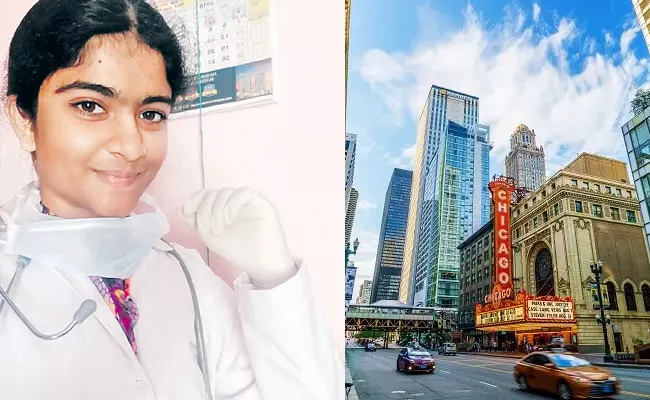 Vijayawada Medico Dies In USA Chicago - Sakshi