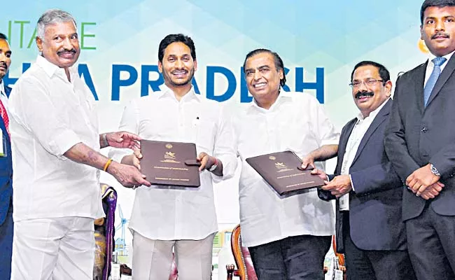 Investments of Rs 69 thousand crores with huge projects into reality - Sakshi