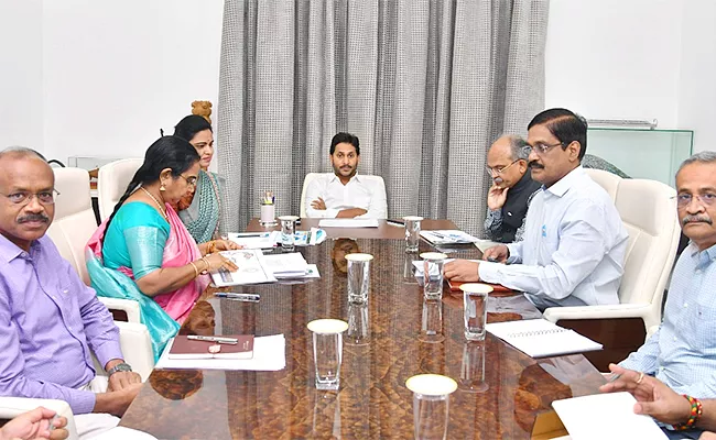 Cm Jagan Review Meeting On Corona Precautionary Measures - Sakshi