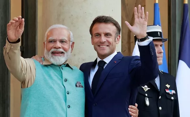 French President Emmanuel Macron As 2024 Republic Day Chief Guest - Sakshi