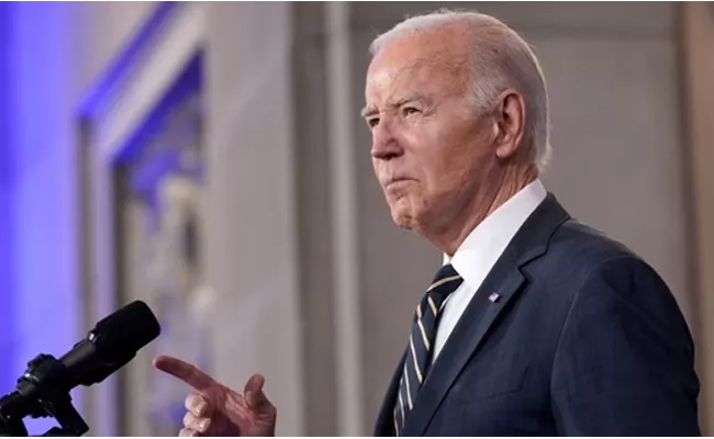 Jo Biden Responds On US Hostage Died In Gaza - Sakshi