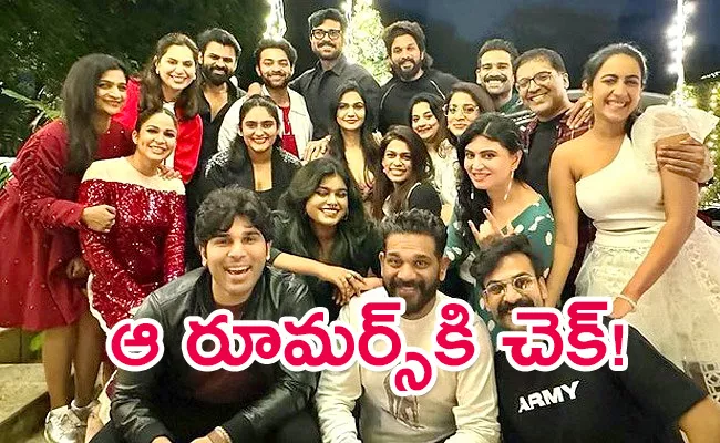 Mega Family Christmas Celebrations 2023 Allu Arjun Ram Charan  - Sakshi