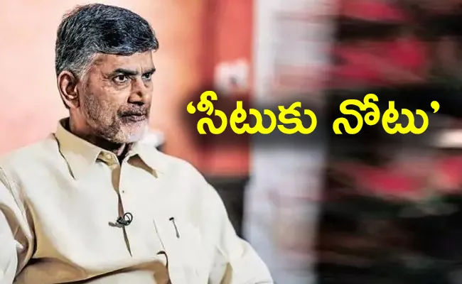 TDP MLA ticket only if Rs35 crores - Sakshi