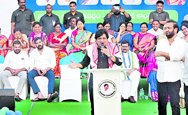 YSRCP Samajika Sadhikara Bus Yatra in Kovuru Constituency - Sakshi