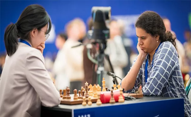 World Rapid Chess Championship 2023: Humpy back in contention - Sakshi